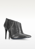 Thumbnail for your product : Loriblu Black Leather High Heel Bootie