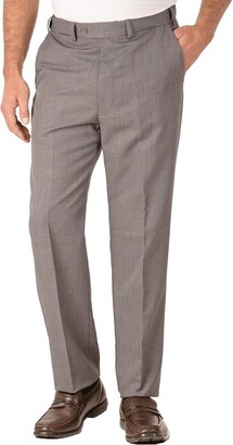 James Holton Men's Summer Travel Easy Care Lightweight Formal Suit Trousers  Sky Blue 46 inch Waist / 31 inch Inside Leg - ShopStyle