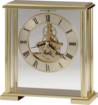 Howard Miller Fairview Contemporary, Modern, Classic Style Mantel Clock with Movements, Reloj del Estante