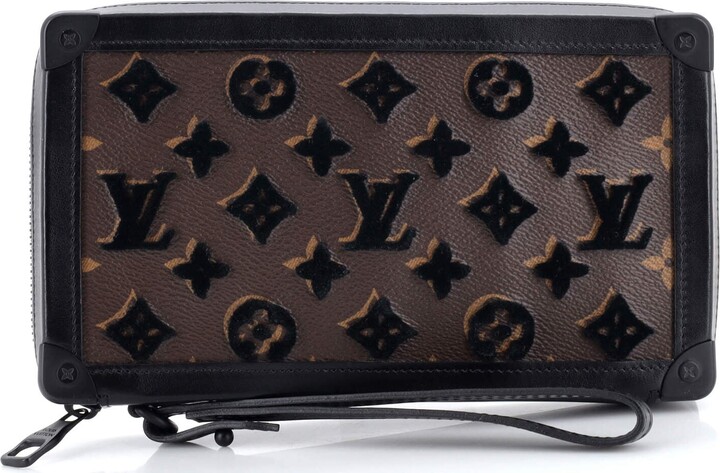 Louis Vuitton Bicolor Monogram Empreinte Leather Double Zip On Strap  Pochette - ShopStyle Clutches