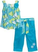 Thumbnail for your product : Babytogs Baby Togs Ruffle Tank Top and Capris Set (For Infant Girls)