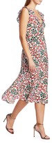 Thumbnail for your product : Saloni Holly Silk Crepe de Chine Dress
