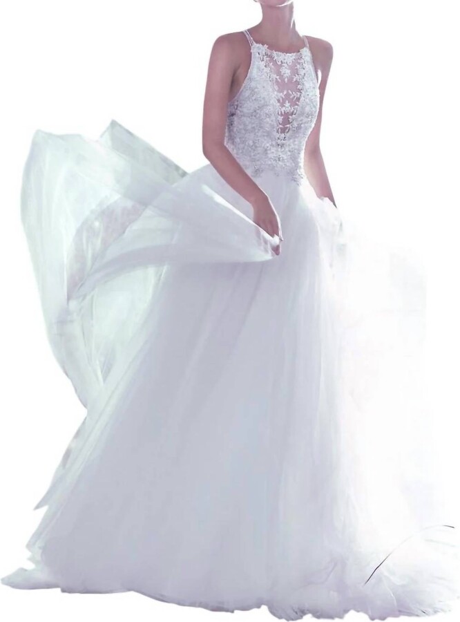 Maggie Sottero Lisette Wedding Dress In Ivory