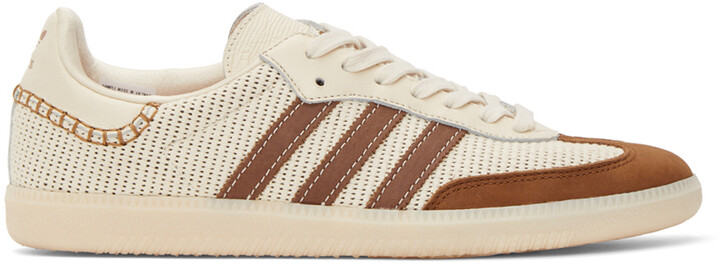 Wales Bonner Off-White & Brown adidas Originals Edition Samba Sneakers -  ShopStyle