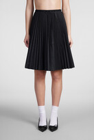 Skirt In Black Polyester 