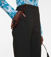 Thumbnail for your product : Coperni Embellished mid-rise slim pants