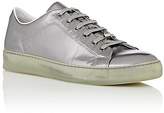Thumbnail for your product : Lanvin Men's Metallic Leather Sneakers - Silver