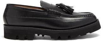 Grenson Booker Tasselled Leather Loafers - Black