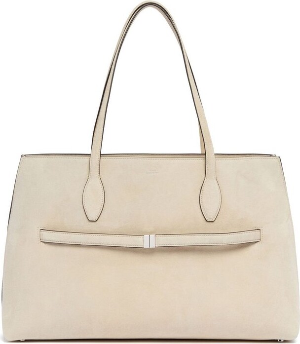Totême Logo Embossed Lounge Tote Bag