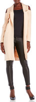 Thumbnail for your product : mustard seed Cold Shoulder Open Front Blazer