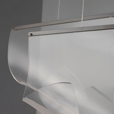 ET2 3 - Light Kitchen Island Linear LED Pendant