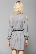 Thumbnail for your product : BDG Drapey Cold Shoulder Button-Down Shirt