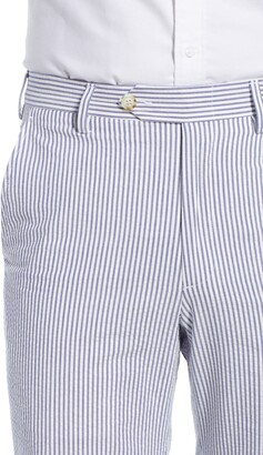 Berle Flat Front Seersucker Pants