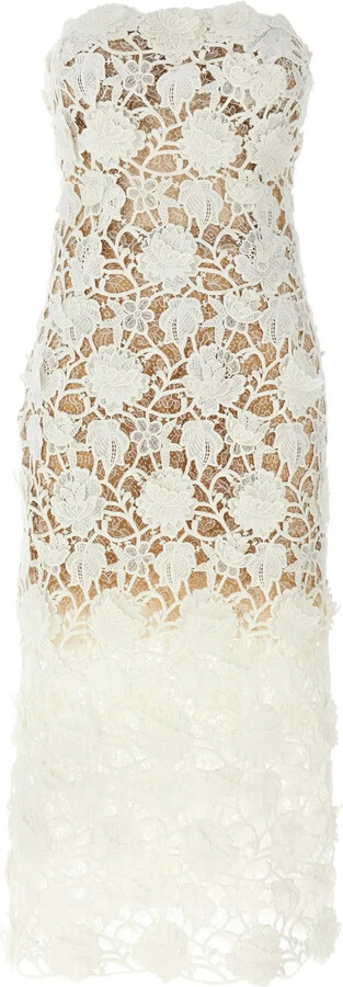 Ermanno Scervino Macramé Lace Dress