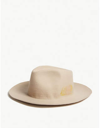 SuperDuper Hats Super Duper Hats Sunrise print wool felt hat
