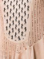 Thumbnail for your product : Chloé sequin patterned asymmetric blouse