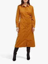 Thumbnail for your product : People Tree Aona Shirt Midi Dress, Brown