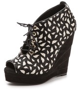 Thumbnail for your product : Diane von Furstenberg Payton Lips Lace Up Booties