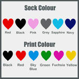 Thumbnail for your product : Cloud Nine Sparks And Daughters Personalised Socks