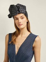 Thumbnail for your product : Missoni Metallic Zigzag-knitted Turban Hat - Black