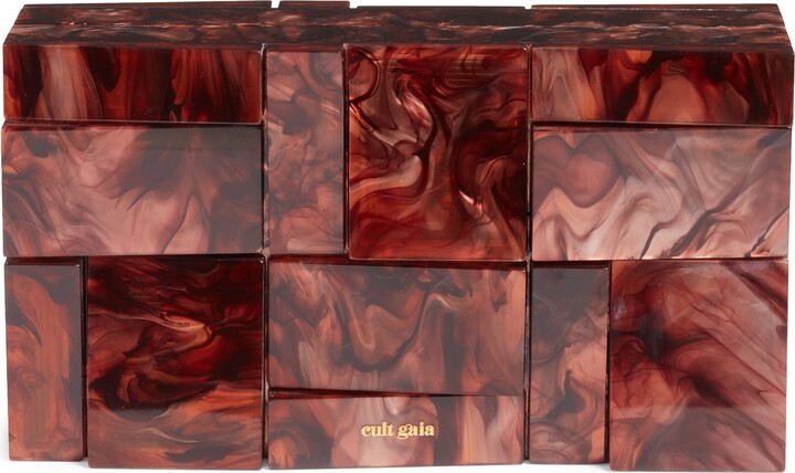Cult Gaia Galleria Acrylic Frame Clutch
