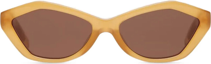 Jacquemus Bambino geometric-frame sunglasses
