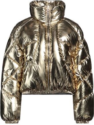 Puffer Jacket Pinko Metallic Jacket Pinko Silver Jacket ❄️PINKO
