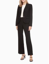 Thumbnail for your product : Calvin Klein Two Button Black Suit Jacket