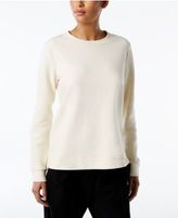 Thumbnail for your product : Eileen Fisher Organic Cotton-Blend Ribbed Top, Regular & Petite