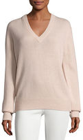 Thumbnail for your product : Joseph Cashmere V-Neck Sweater w/ Tie-Back