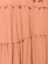 Thumbnail for your product : See by Chloe tiered midi skirt