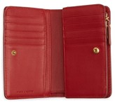Thumbnail for your product : Marc Jacobs Women's Embossed Heart Compact Leather Wallet - Black