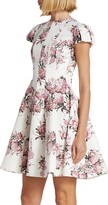 Thumbnail for your product : Emilia Wickstead Lucia Pleated Floral Minidress