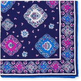 Thumbnail for your product : Kiton Moroccan Silk Pocket Square