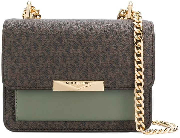 MICHAEL Michael Kors Jade ExtraSmall Logo crossbody bag ShopStyle