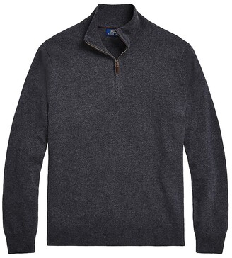 Polo Ralph Lauren Loryelle Merino Wool Quarter-Zip Sweater - ShopStyle