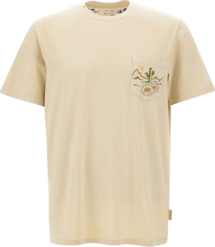 BOB Strollers embroidered-pocket T-shirt