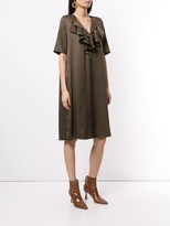 Thumbnail for your product : Aspesi Ruffle Neck Dress