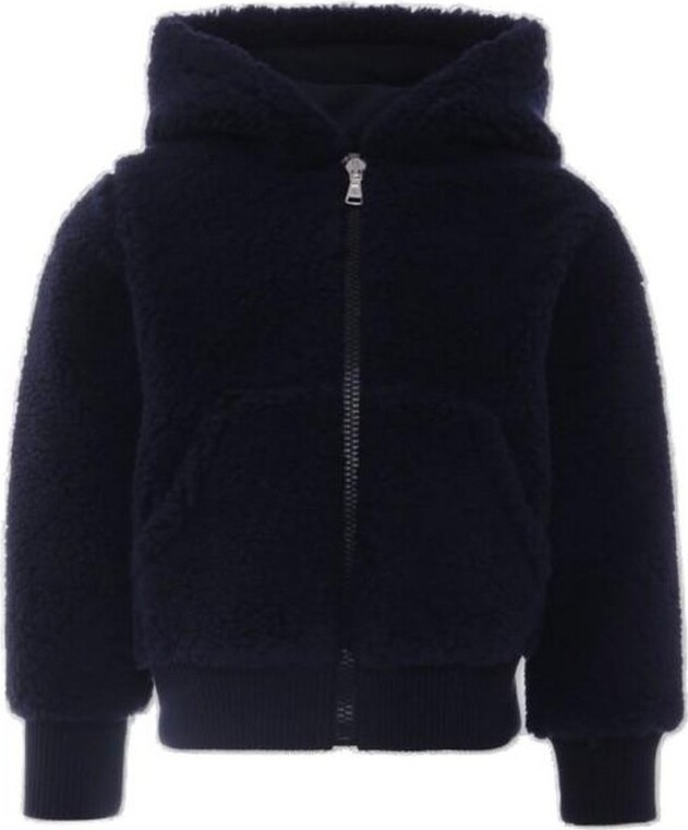 Moncler Enfant Teddy Zip-Up Hoodie