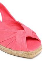 Thumbnail for your product : Castaner Twisted Canvas Espadrille Wedge Sandals