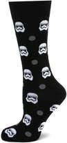Thumbnail for your product : Cufflinks Inc. Star Wars Stormtrooper Dot Socks