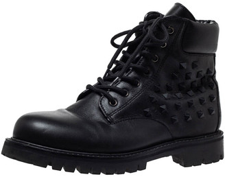 valentino rockstud combat boots