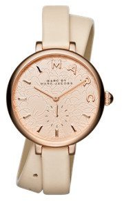 Marc by Marc Jacobs Marc Jacobs Women's Sally Grey Leather Watch - MJ1418