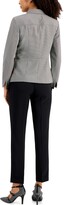 Thumbnail for your product : Le Suit Flap-Pocket Contrast Pantsuit, Regular & Petite Sizes
