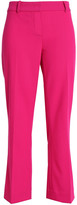 Thumbnail for your product : Cédric Charlier Cropped Wool-crepe Straight-leg Pants