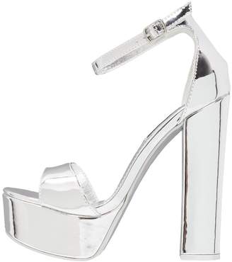 Steve Madden GONZO High heeled sandals silver metallic