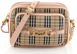 burberry 1983 check link camera bag