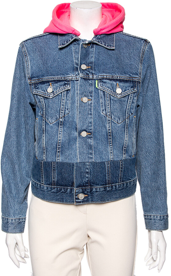 levi jacket with hood