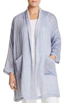 Thumbnail for your product : Eileen Fisher Plus Shawl Collar Kimono Coat