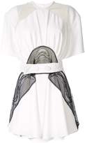 Thumbnail for your product : CHRISTOPHER ESBER Lace Panel Mini Dress